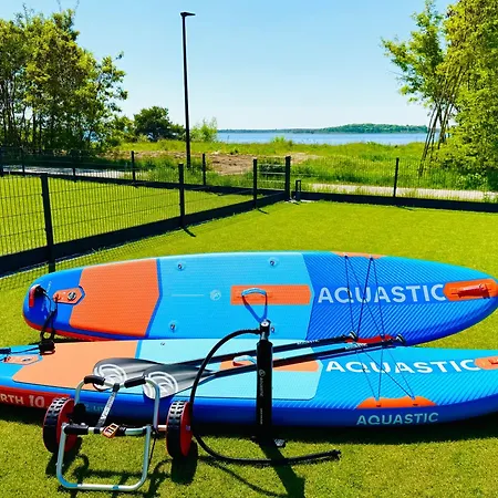 8 Personen ,,seegelblick Am Goitzschesee, Erste Reihe Am Mit Sauna, Kamin, Wallbox&sup * Pouch